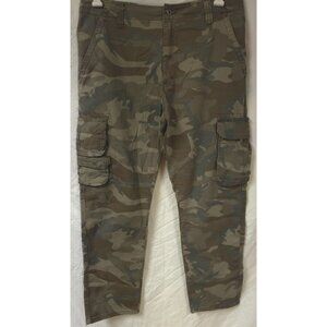 Wrangler Men's 36x30 Regular Taper Military Utility Hiking Hunt Camo Cargo Pants